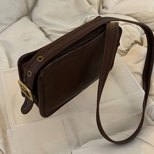 Coach leather bag